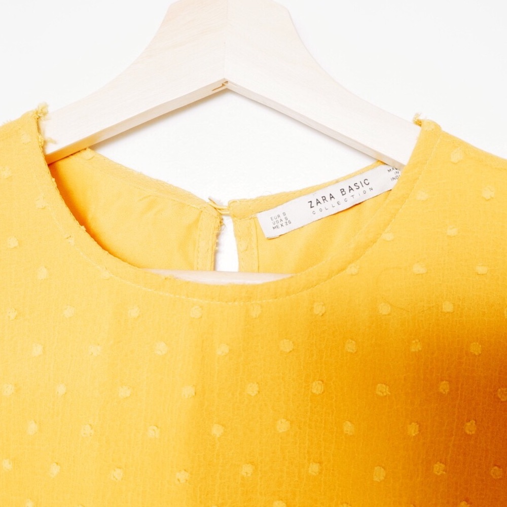 🔥🔥Zara • Mustard Yellow Dress